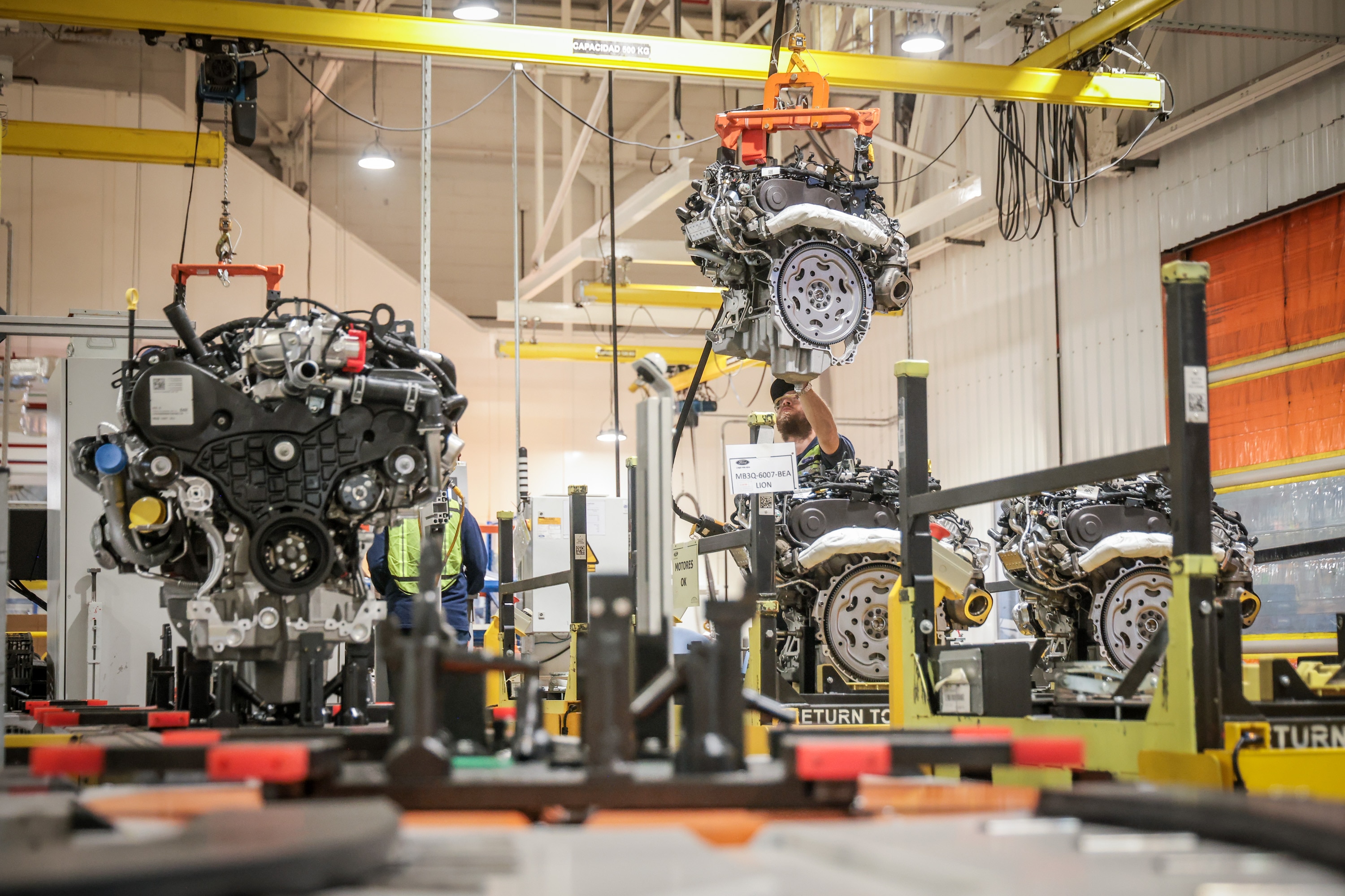 Motor V6 que equipa a Ford Ranger